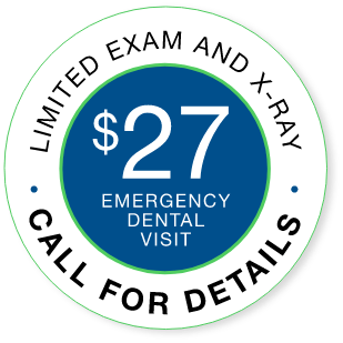 $99 emergency dental visit special